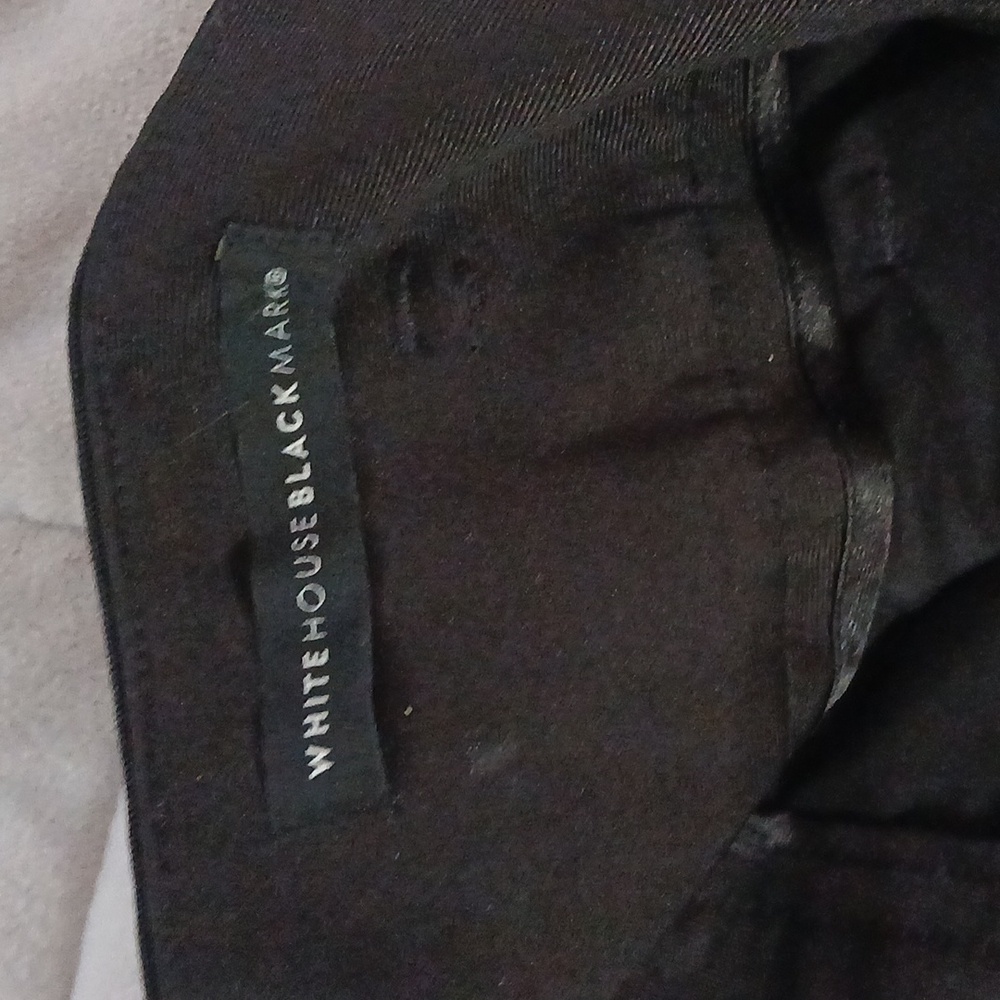 GUC WHBM The Wide Leg Black Pants Size 2 - Picture 5 of 8